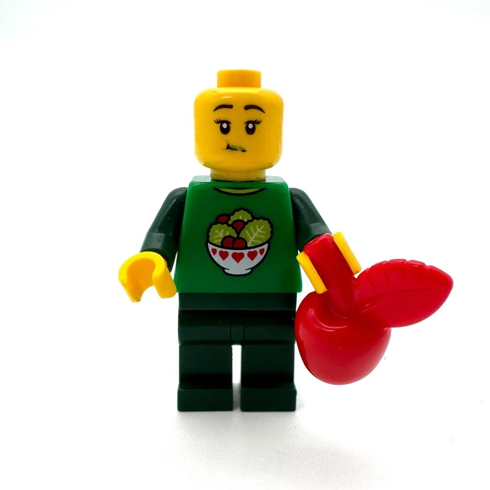 LEGO Peapod Costume Girl Minifigure Series 20 Incomplete